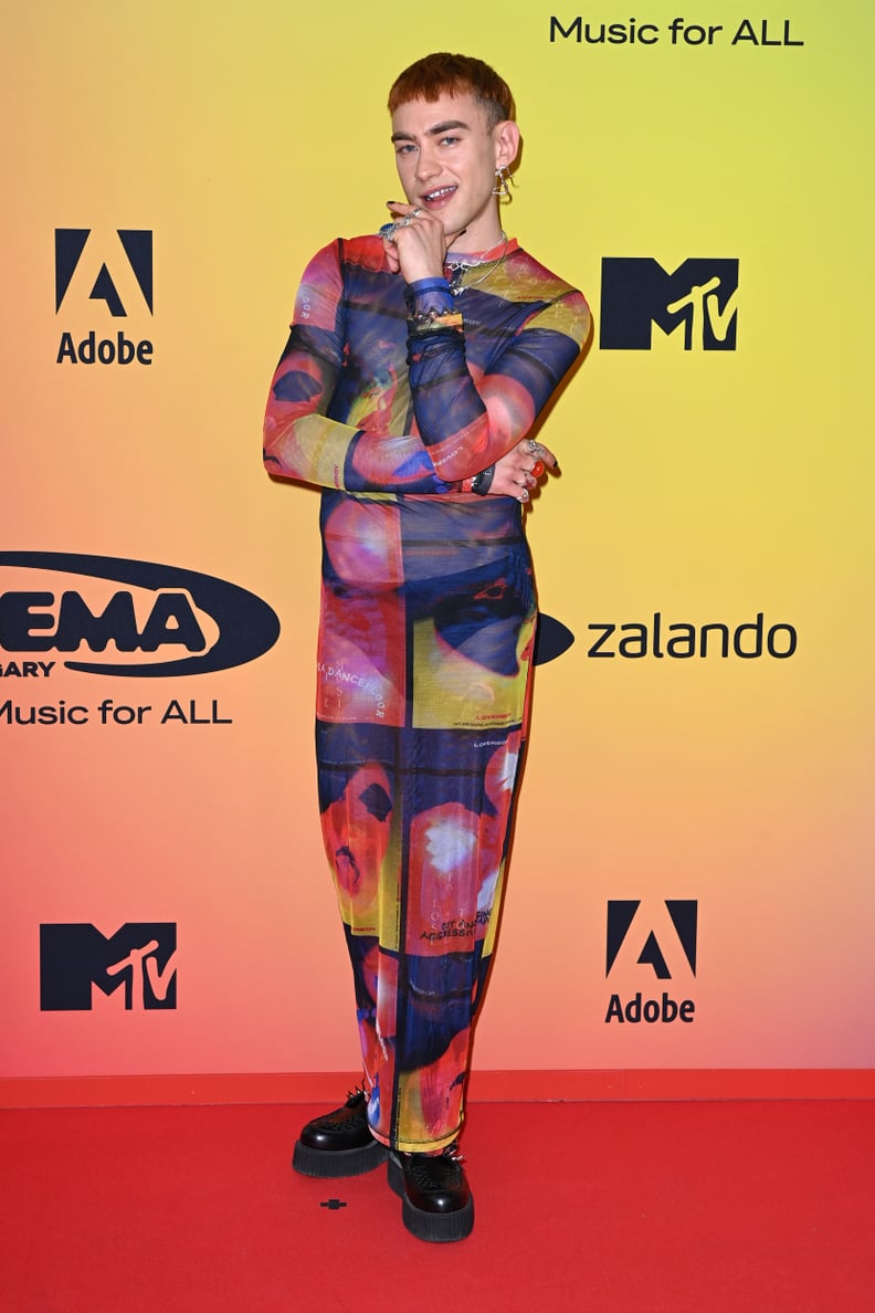 Olly Alexander at the MTV EMAs 2021