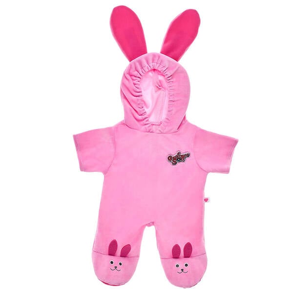 The Pink Bunny Suit Outfit That Comes in the A Christmas Story Build-A-Bear Gift Bundle