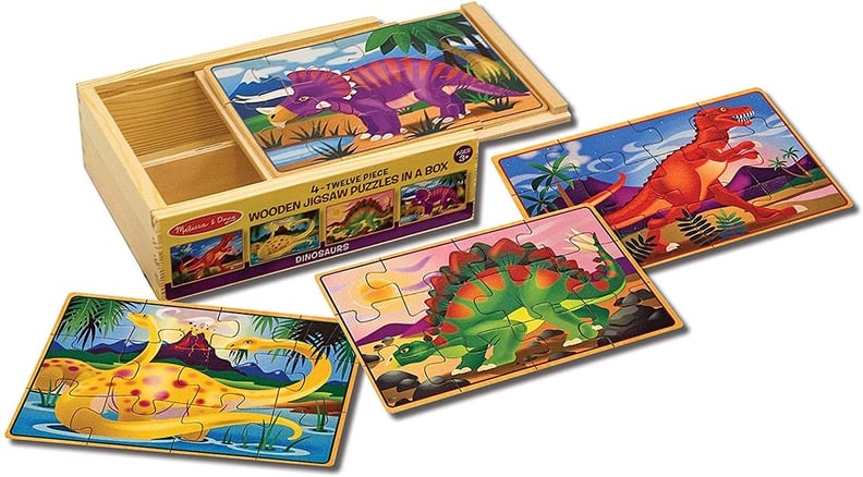 Melissa & Doug Wooden Jigsaw Puzzles in a Box