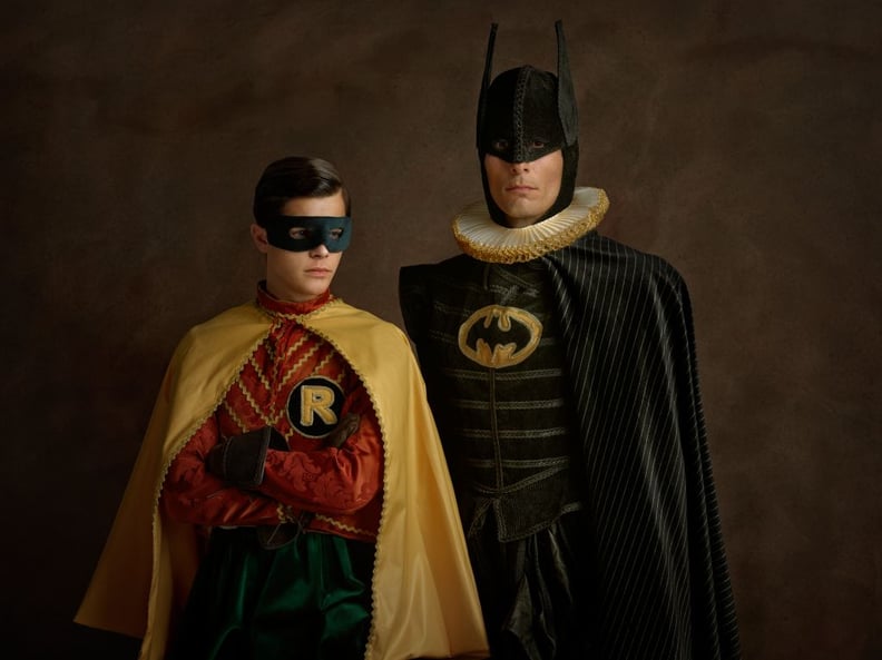 Batman and Robin: "Portrait of a Couple of Masked Men Who Do Not Look at Themselves"