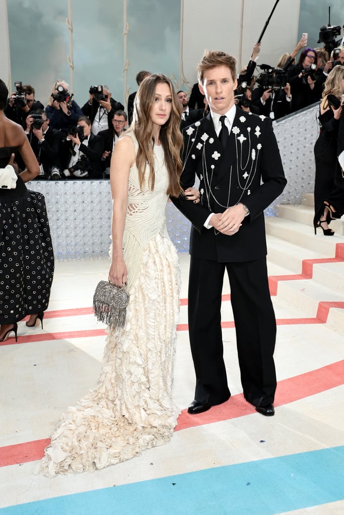 Hannah Bagshawe and Eddie Redmayne at the 2023 Met Gala