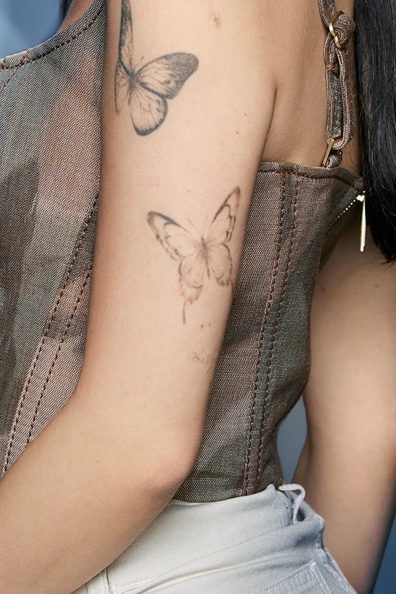Ariana Grande's "Baby" Arm Tattoo