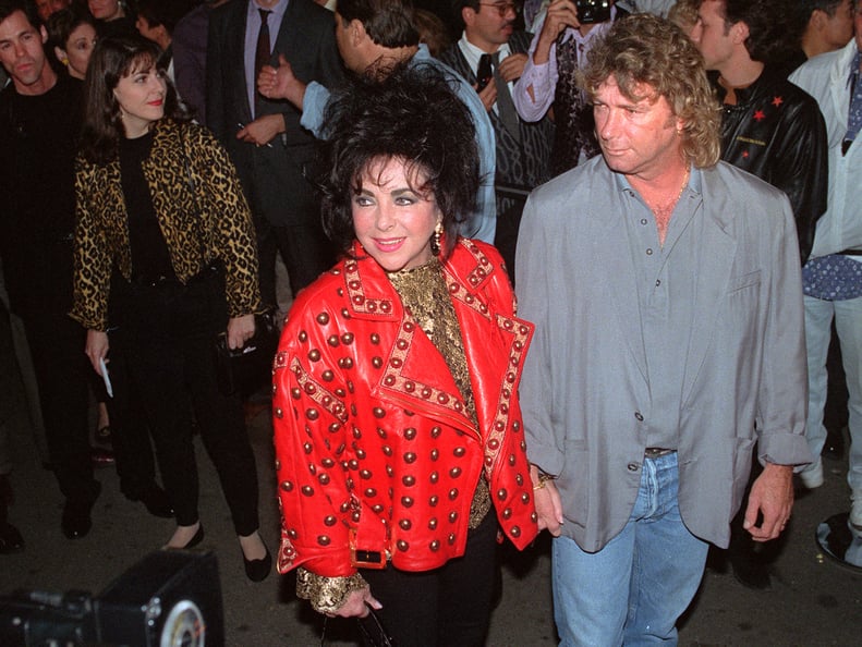 Elizabeth Taylor Wed Her Seventh Husband, Larry Fortensky, in a Gazebo at Neverland.