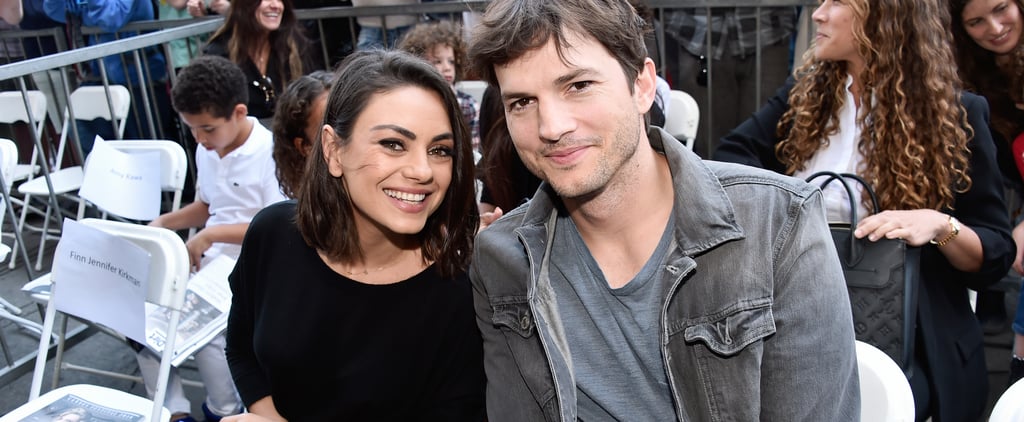 Ashton Kutcher, Mila Kunis Kids' Sign For Front-Line Workers