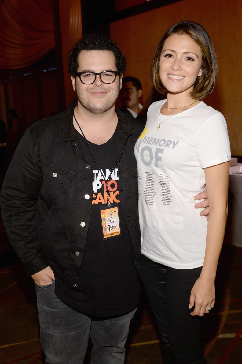 Josh Gad and Italia Ricci