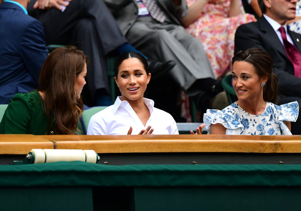 Meghan Markle and Kate Middleton at Wimbledon 2019 Pictures