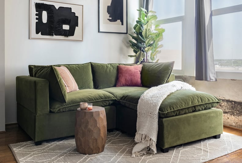 A Modular Boho Sofa: Albany Park Kova Sofa and Ottoman