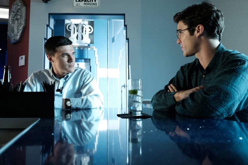THE ASSASSINATION OF GIANNI VERSACE: AMERICAN CRIME STORY (aka AMERICAN CRIME STORY), from left: Finn Wittrock (as Jeffrey Trail), Darren Criss (as Andrew Cunanan), 'Don't Ask, Don't Tell', (Season 2, ep. 205, aired Feb. 14, 2018). photo: Ray Mickshaw / F