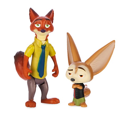 Nick Wilde & Finnick Figure Set