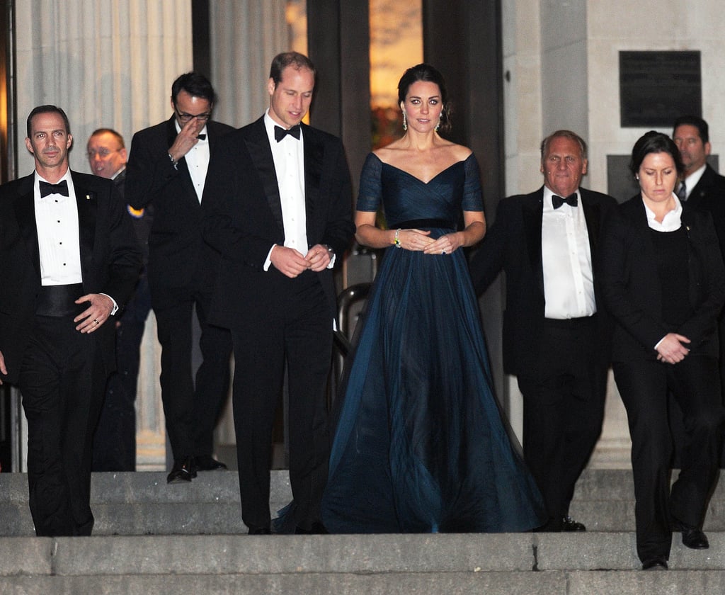 Kate Middleton and Prince William at St. Andrews Dinner 2014
