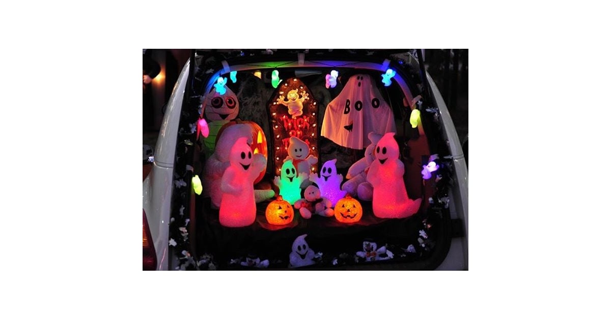 Glowing Ghost Trunk | Trunk-or-Treat Halloween Ideas and Inspiration ...