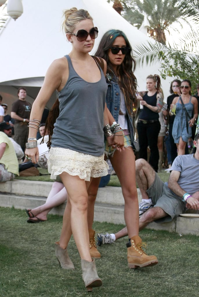 Kate Hudson popped up at the 2010 Coachella Music Festival.