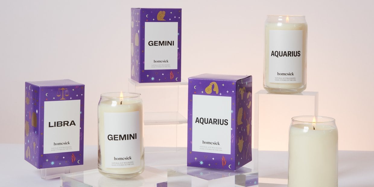 Homesick Has Launched a Line of Zodiac Candles POPSUGAR Home