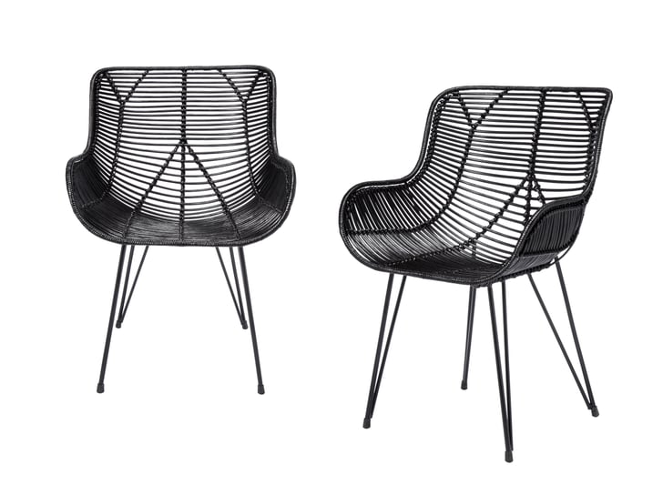 Wicker accent chair ($100) | Target Releases Threshold Winter