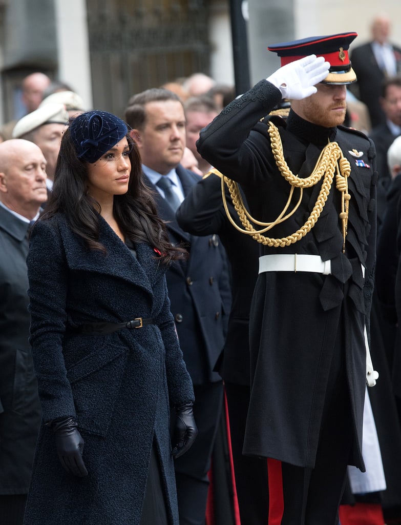 Prince Harry and Meghan Markle Field of Remembrance 2019