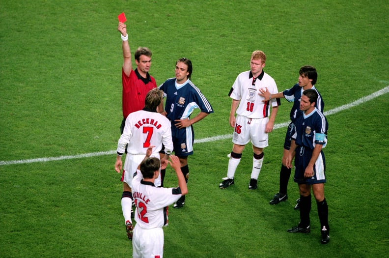 David Beckham Became "Clinically Depressed" After the 1998 England Red Card