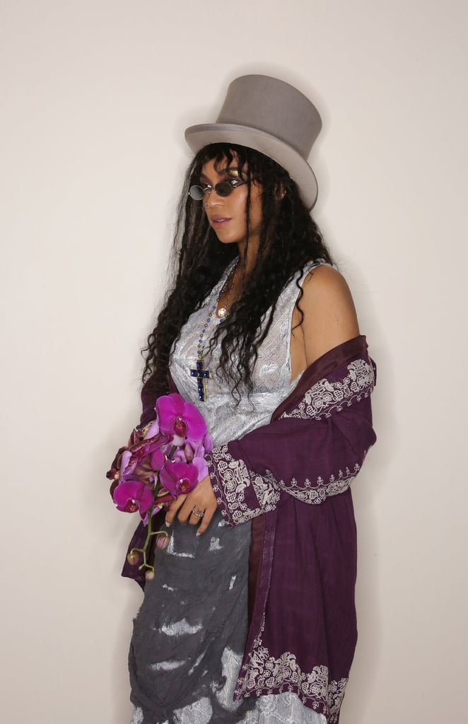 Pictures of Beyoncé Dressed as Lisa Bonet With Sir and Rumi