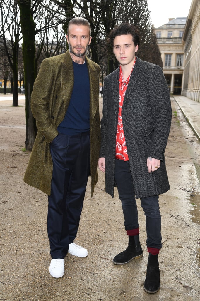 David and Brooklyn Beckham Pictures