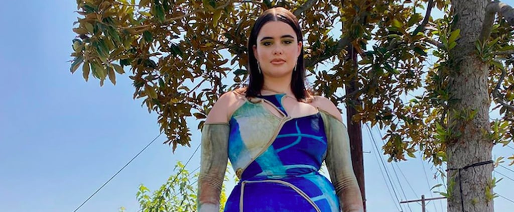 This Photo of Barbie Ferreira Eating Sushi in a Too-Cool Cutout Dress Belongs in a Museum