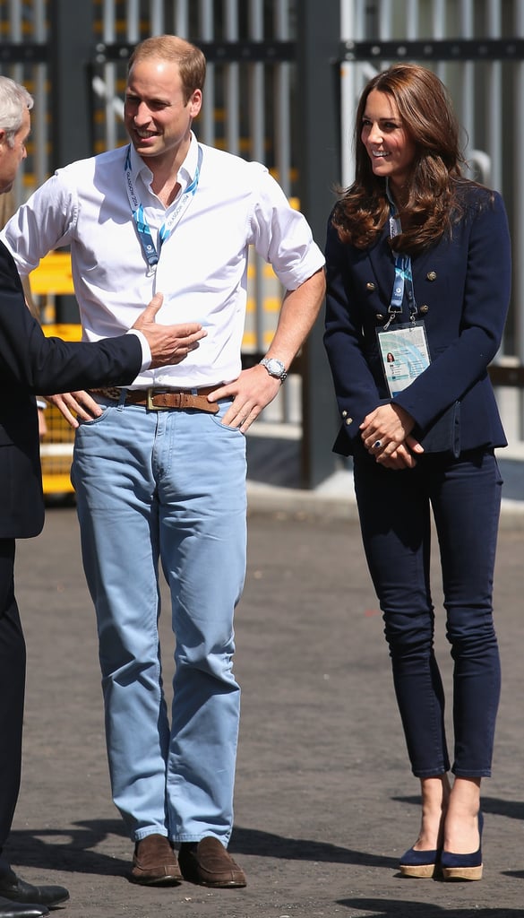 The Duke and Duchess of Cambridge at Commonwealth Games 2014