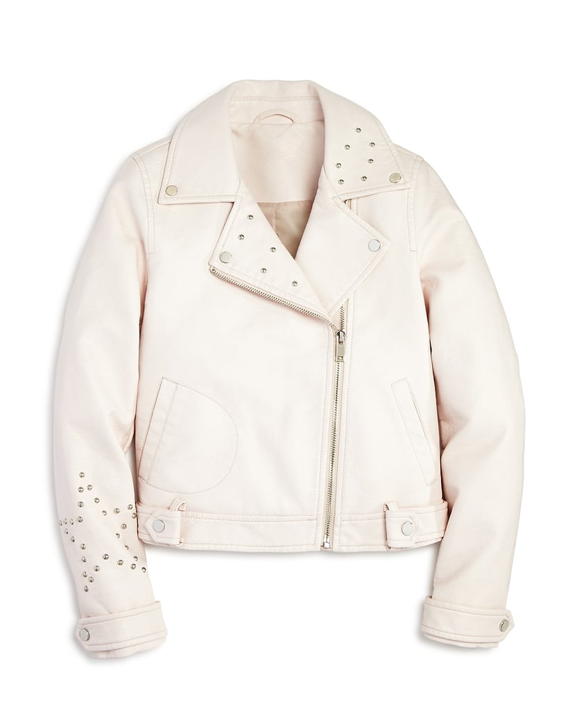 Aqua Studded Moto Jacket