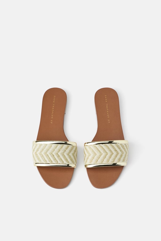 Flat Natural Sandals