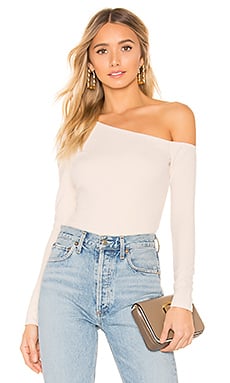 Privacy Please Charleston Top in Ivory