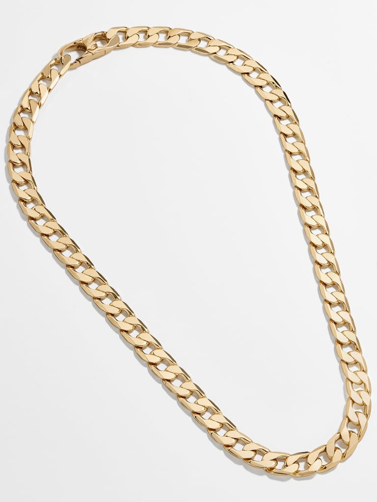 BaubleBar Small Michel Curb Chain Necklace