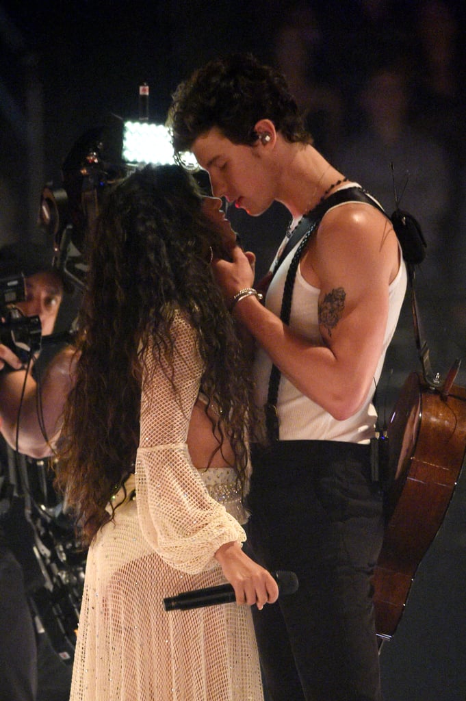 Camila Cabello and Shawn Mendes at the 2019 MTV VMAs