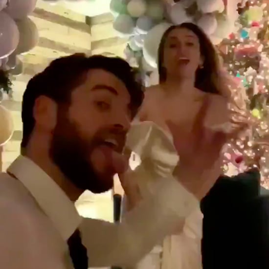 Miley Cyrus Dancing to "Uptown Funk" at Her Wedding Video