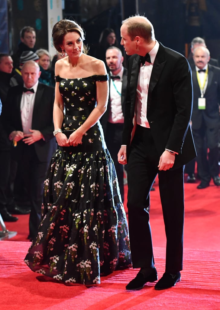 Prince William and Kate Middleton at the BAFTA Awards