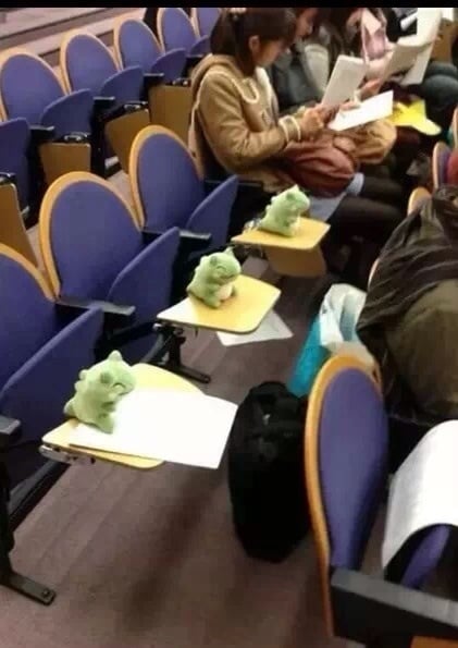 "How to get out of class."
Source: Reddit user OppaWumboStyle via Imgur