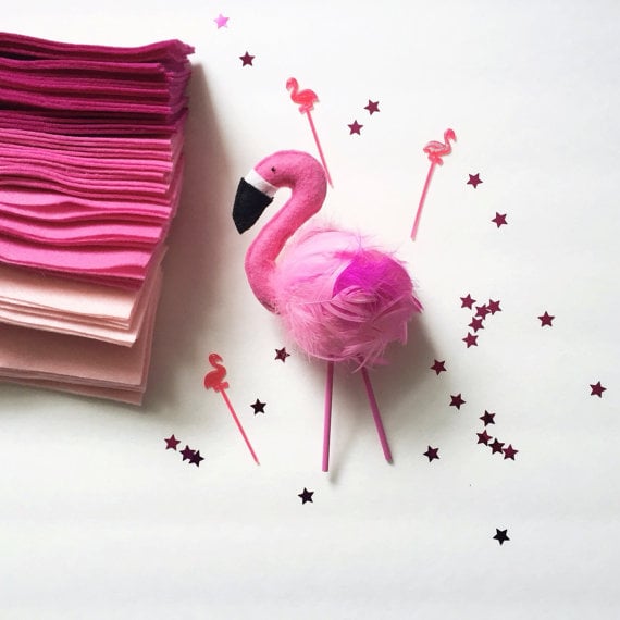 Flamingo Cake Topper