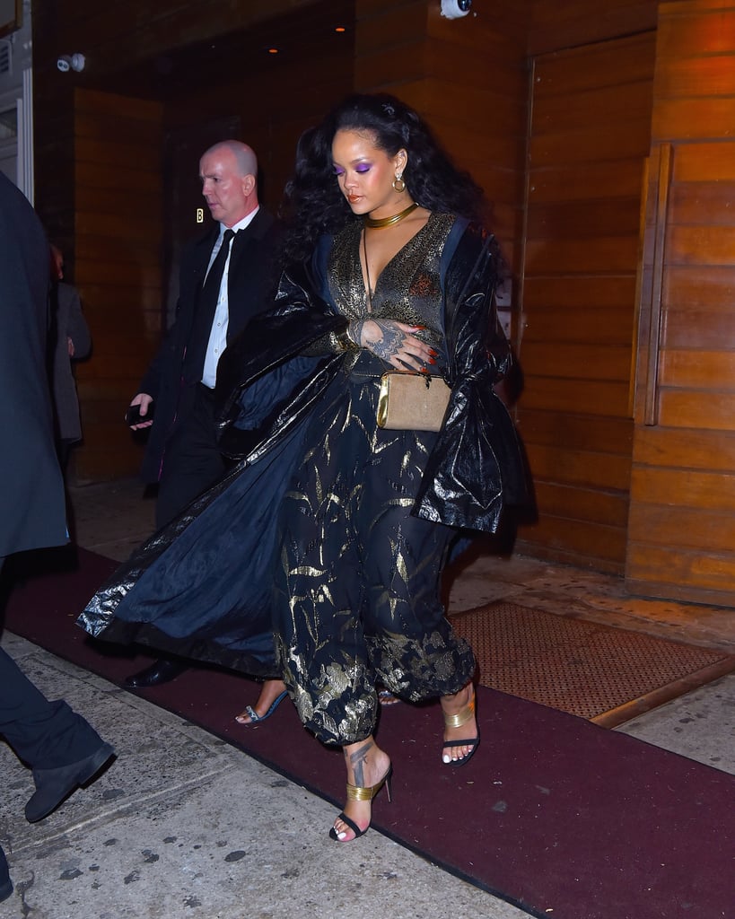 Rihanna in Yves Saint Laurent, January 2018