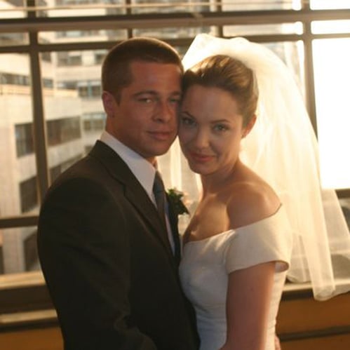 Brad Pitt and Angelina Jolie Wedding | Mr. and Mrs. Smith
