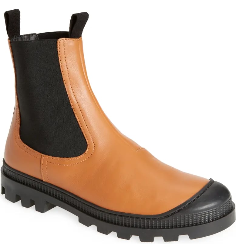pauline lug sole chelsea boot