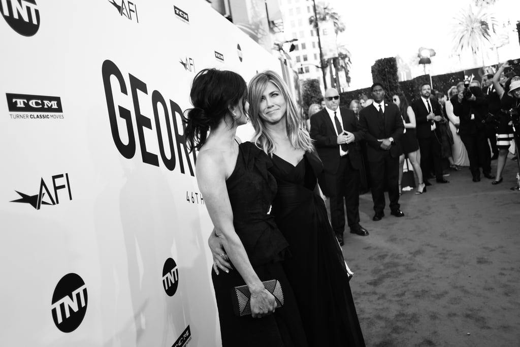 Jennifer Aniston and Courteney Cox at AFI Gala June 2018