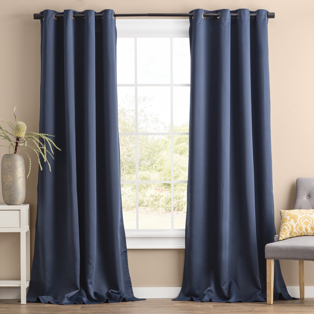 Solid Blackout Thermal Grommet Curtain Panels