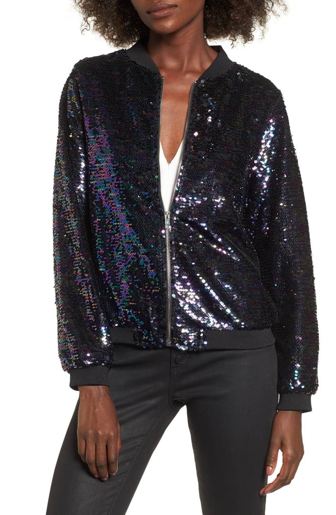 Soprano Sequin Bomber