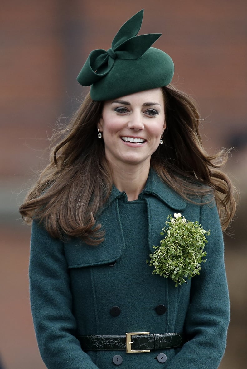 Kate Middleton's Hair on St. Patrick's Day