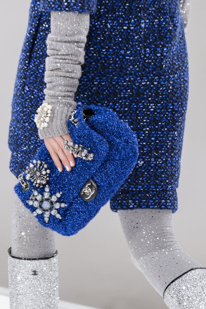 Some Bags Festooned With Crystals Matched the Outfits