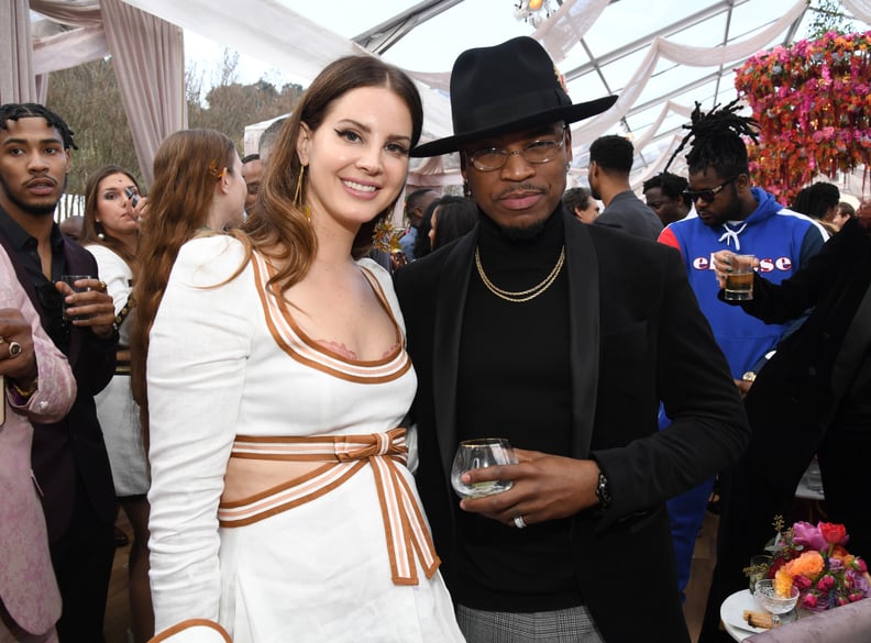 Lana Del Rey and Ne-Yo at the 2020 Roc Nation Brunch in LA