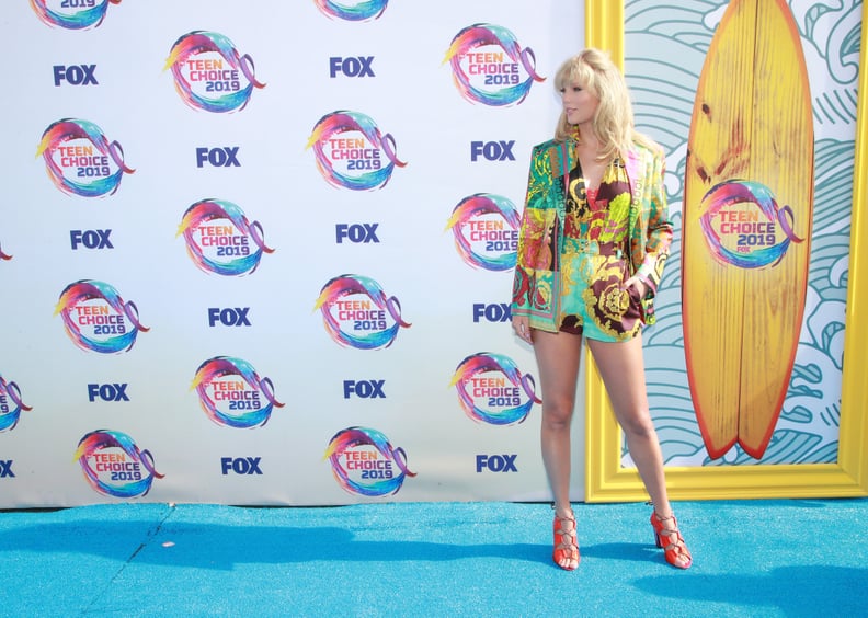 Taylor Swift at the 2019 Teen Choice Awards