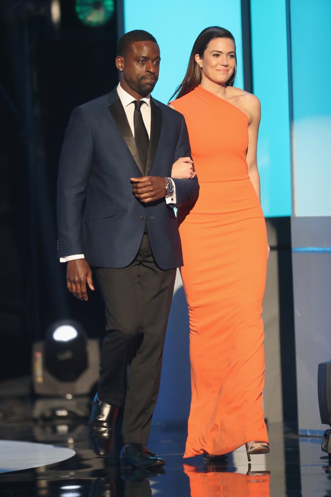 Pictured: Mandy Moore and Sterling K. Brown