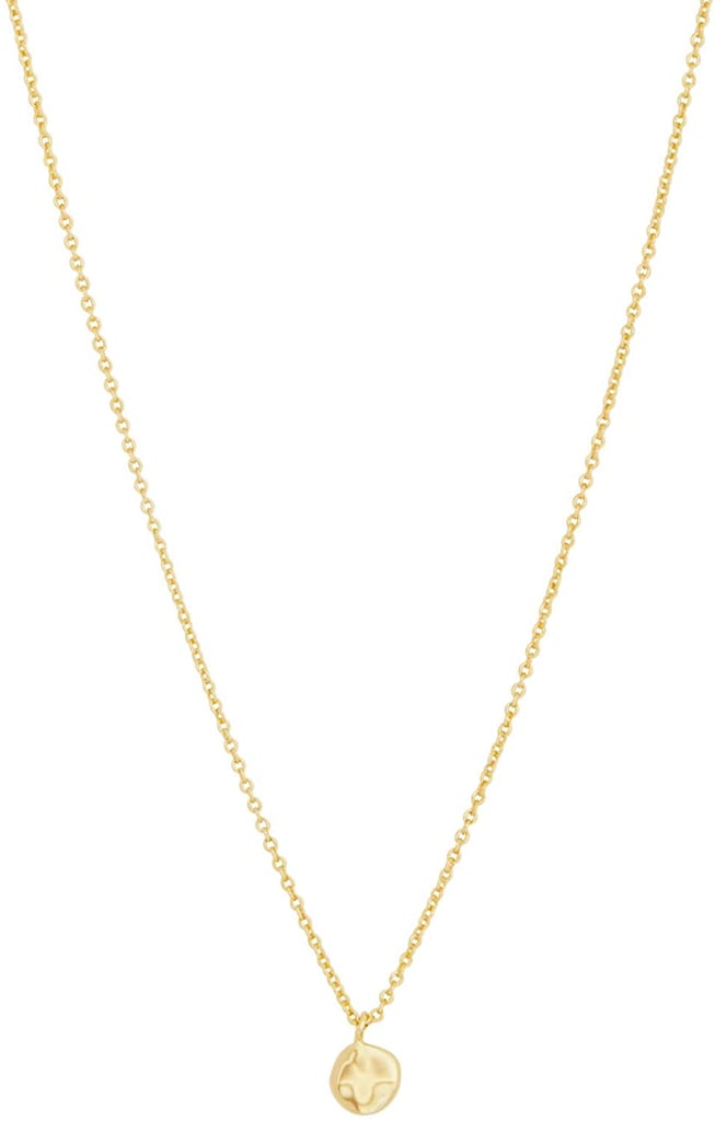 Deck Out Your Neck: Gorjana Women's Chloe Petite Coin Charm Adjustable Necklace