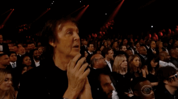 Was he asked to sit down? Did he get embarrassed?