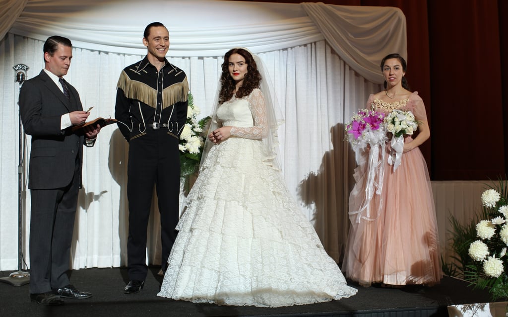 That's some wedding dress!