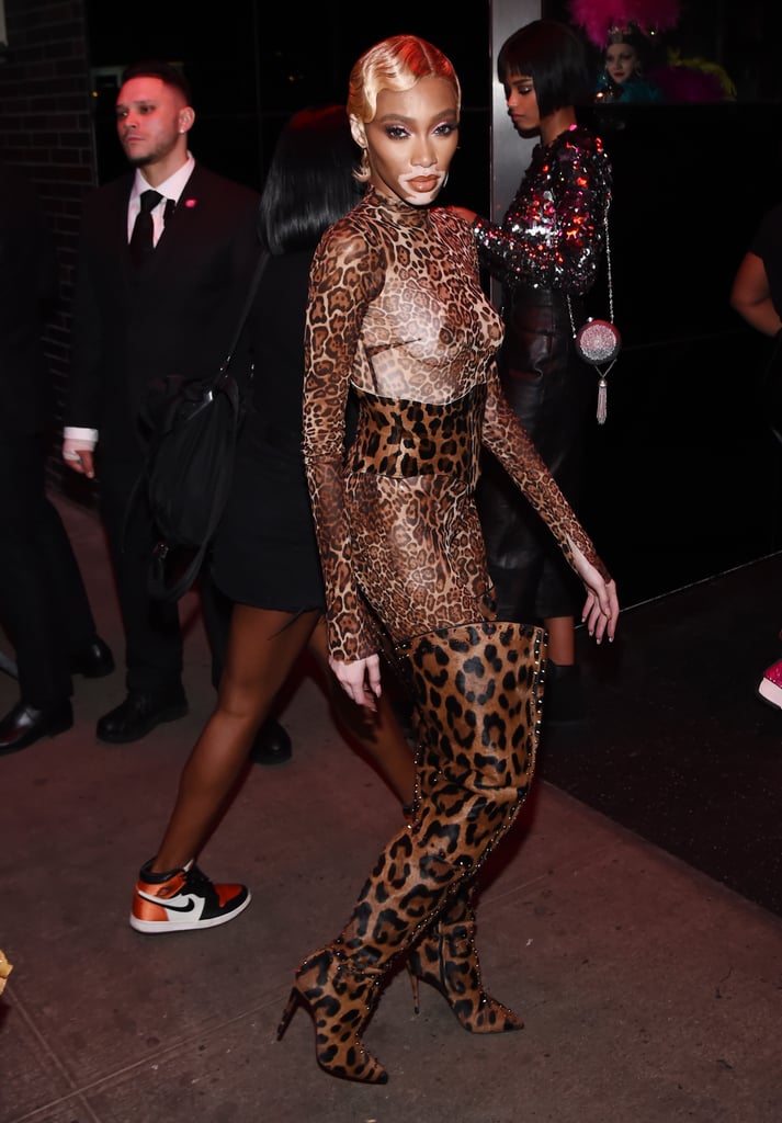 Are you feeling Winnie Harlow's all-leopard catsuit?