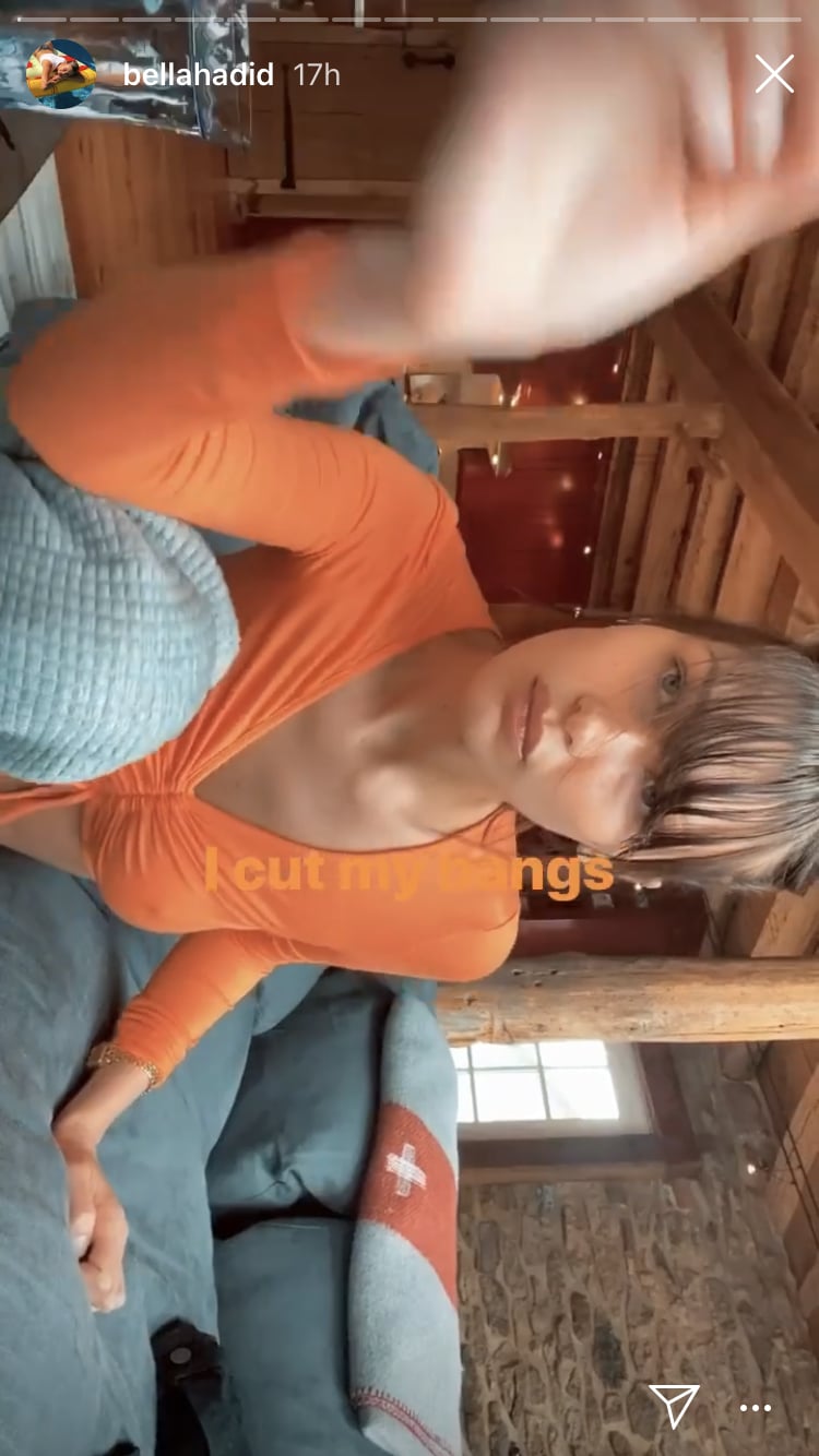 Gigi Hadid And Bella Hadid S At Home Haircuts Popsugar Beauty