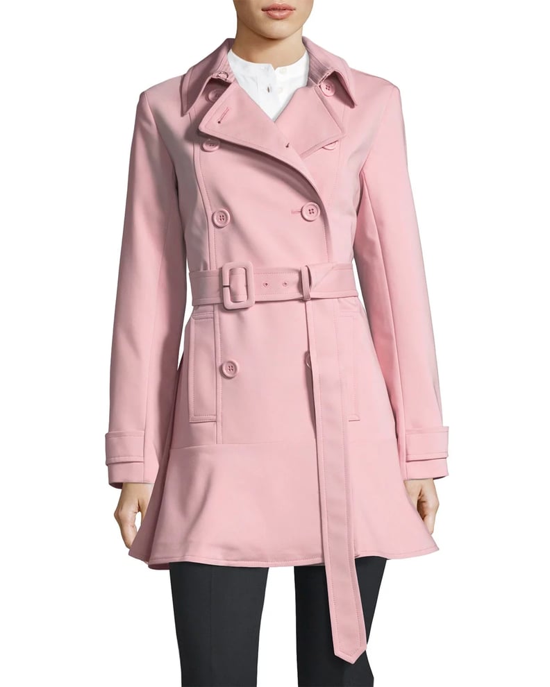 Pastel trench coat